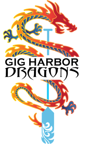 Gig Harbor Dragons banner logo