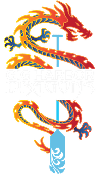 Gig Harbor Dragons banner logo