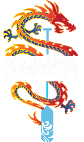 Gig Harbor Dragons banner logo